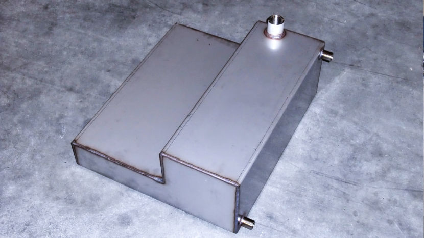 Edelstahl Blechtank